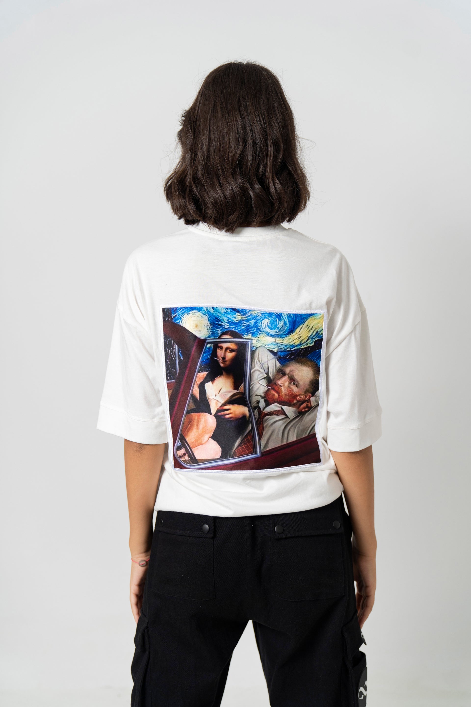Light Van Gogh X Mona Lisa T-Shirt – Outborn Generation